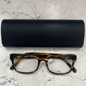 Warby Parker Jean 256 tortoise prescription eyeglasses with case